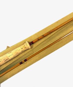   Hardy JJH Triumph Palakona Cane 8’ 9″ Two Piece Split Cane Trout Fly Rod #6 With Bag Fine