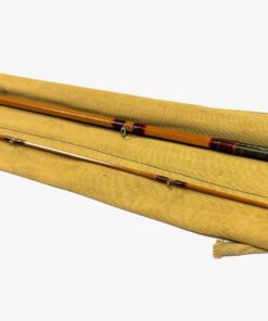   Hardy JJH Triumph Palakona Cane 8’ 9″ Two Piece Split Cane Trout Fly Rod #6 With Bag Fine