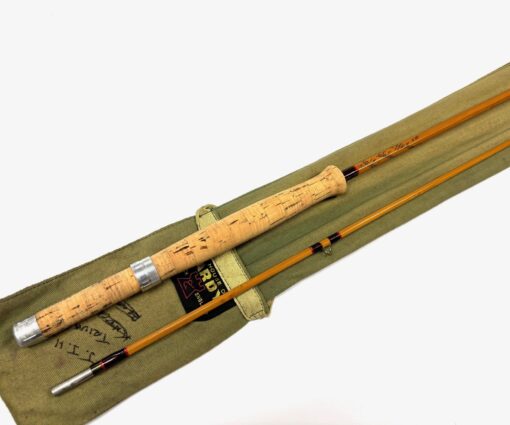   Hardy JJH Triumph Palakona split cane 8’9″ two piece split cane trout fly rod #6 Superb