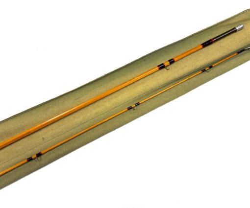  Hardy JJH Triumph Palakona split cane 8’9″ two piece split cane trout fly rod #6 Superb