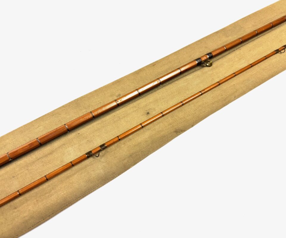   Hardy CC De France 8' Cane Trout Fly Rod #4 With Bag