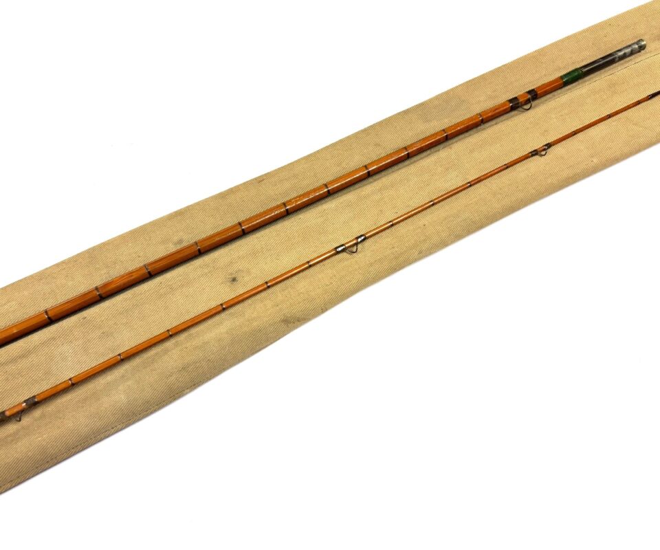   Hardy CC De France 8' Cane Trout Fly Rod #4 With Bag