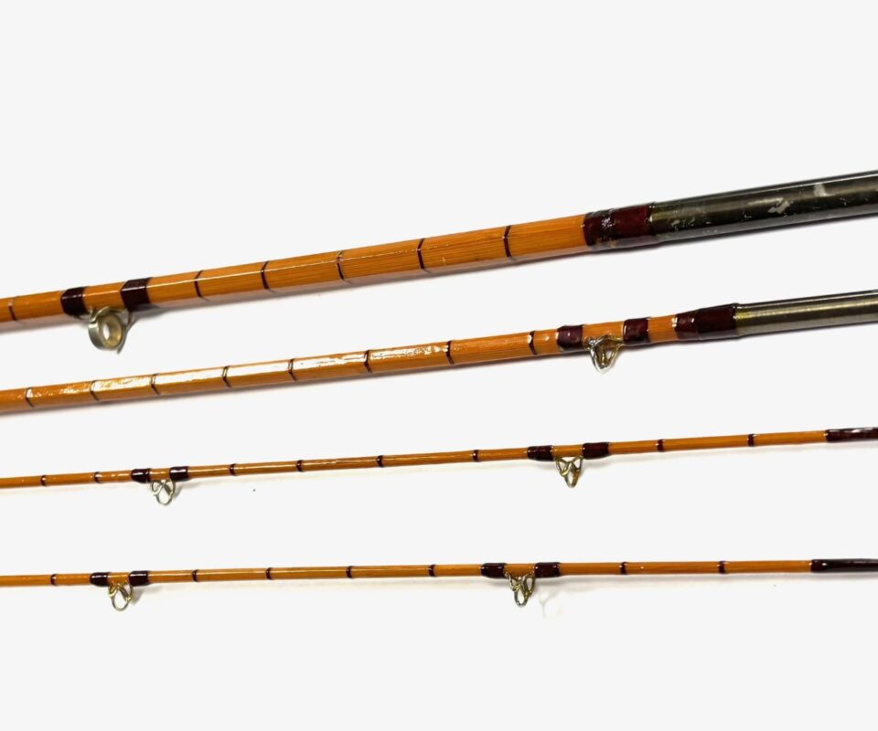   Hardy Palakona Rogue River 10' Split Cane Trout Fly Rod Plus Spare Tip & Bag