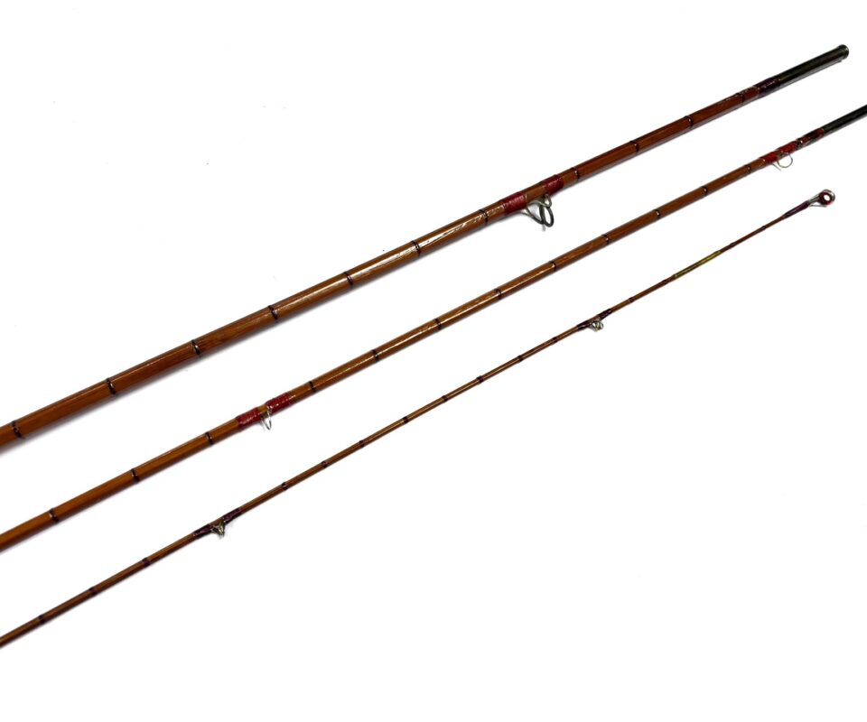   Allcock The Sapper 9′ 3 Piece Split Cane Trout Fly Rod