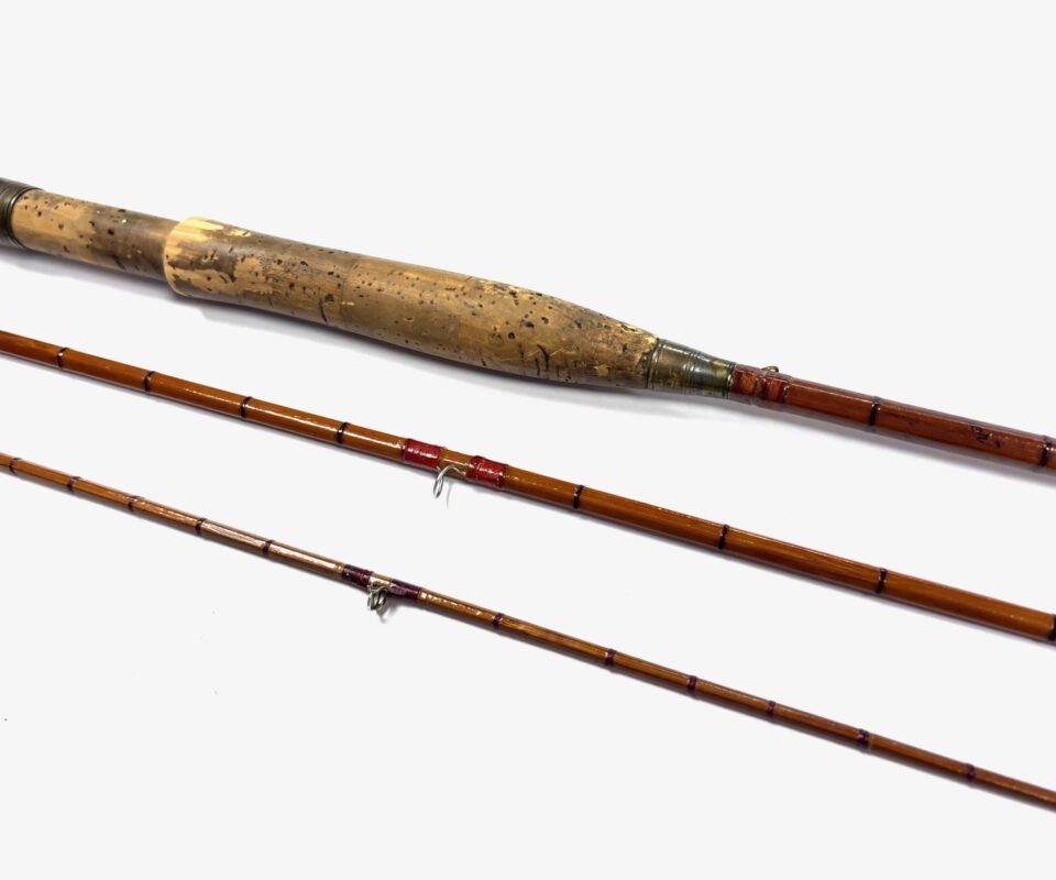   Allcock The Sapper 9′ 3 Piece Split Cane Trout Fly Rod