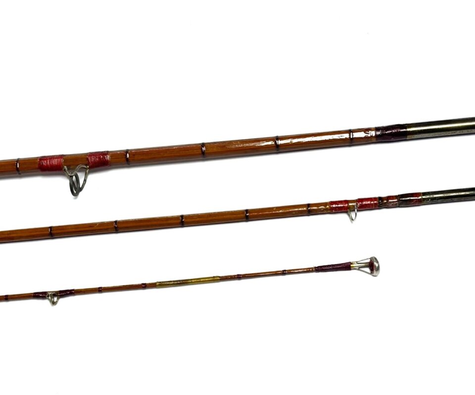   Allcock The Sapper 9′ 3 Piece Split Cane Trout Fly Rod