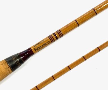   Hardy The Halford 9’ 6” 2 Piece Palakona Cane Trout Fly Rod Restored By Hardy 1999
