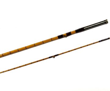   Hardy The Halford 9’ 6” 2 Piece Palakona Cane Trout Fly Rod Restored By Hardy 1999
