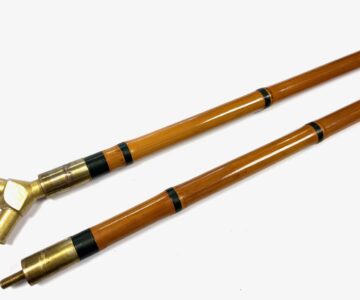   Dave Austin Beautifully Hand Made Traditional Cane 7' Landing Net Pole