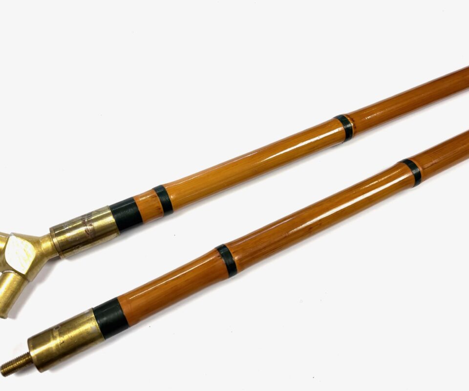   Dave Austin Beautifully Hand Made Traditional Cane 7' Landing Net Pole