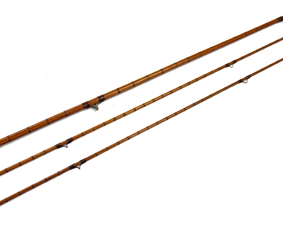  Hardy CC De France 9' Cane Trout Fly Rod With Spare Tip & Bag