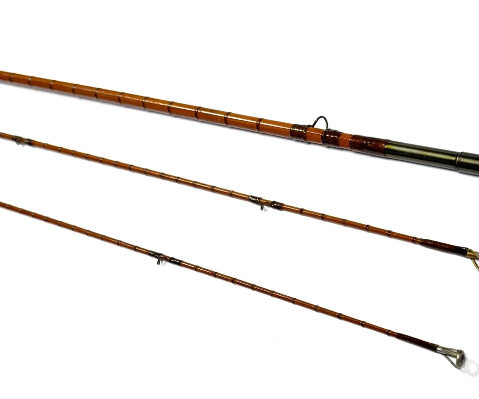   Hardy CC De France 9' Cane Trout Fly Rod With Spare Tip & Bag