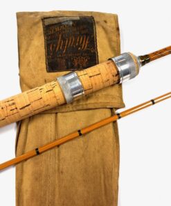   Hardy 8′ The Wanless 6Ib Line 2 Piece Split Cane Trout Fly Rod