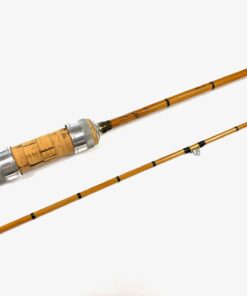   Hardy 8′ The Wanless 6Ib Line 2 Piece Split Cane Trout Fly Rod