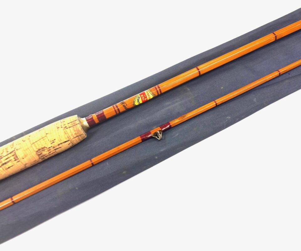   Windrush 8ft Martinez & Bird Ltd 2 Piece Cane Trout Fly Rod With Original Bag