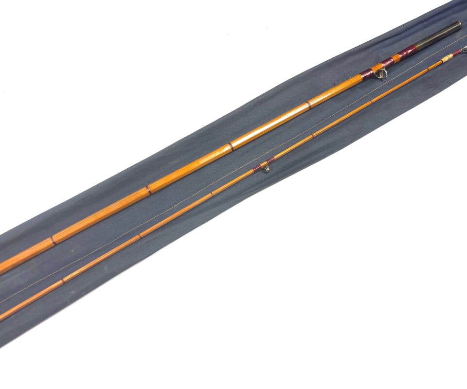   Windrush 8ft Martinez & Bird Ltd 2 Piece Cane Trout Fly Rod With Original Bag
