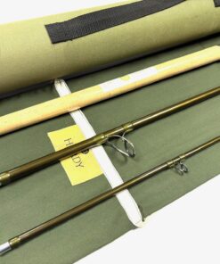   Hardy Marksman Spin 2 10′ 3 Piece Graphite Rod 18-50g Bag & Cordura Tube MINT