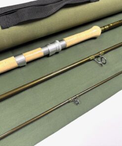   Hardy Marksman Spin 2 10′ 3 Piece Graphite Rod 18-50g Bag & Cordura Tube MINT