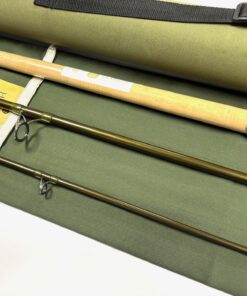   Hardy Marksman Spin 2 10′ 3 Piece Graphite Rod 18-50g Bag & Cordura Tube MINT