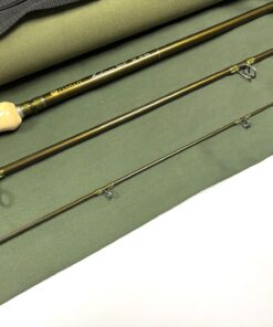   Hardy Marksman Spin 2 10′ 3 Piece Graphite Rod 18-50g Bag & Cordura Tube MINT