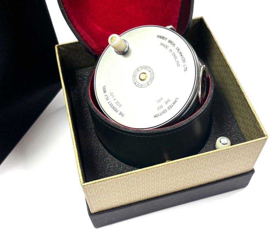  Hardy Bros Limited Edition Perfect Salmon Rivers DEE Series Reel BRAND NEW FREE SHIPPING WORLD WIDE