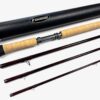 Sage Igniter 15' Line #10 Double Handed 4 Piece Fly Rod With Bag & Tube FINE