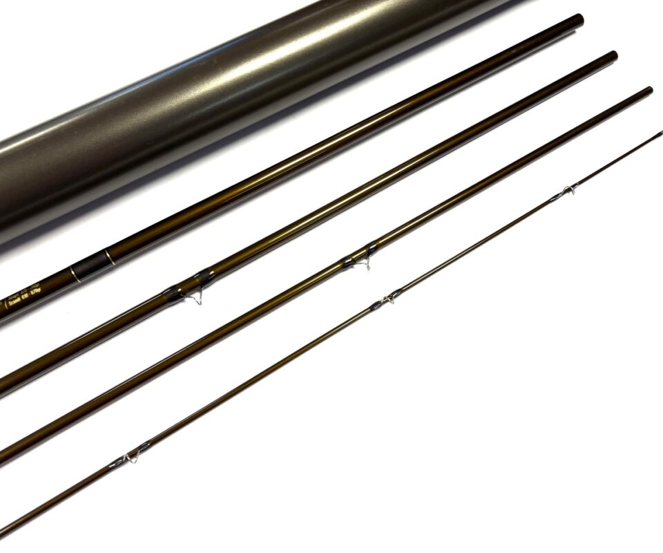  Sage Spey R8 15' Double Handed Switch Line #10 Fly Rod With Bag & Tube FINE