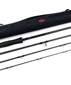   Vision 9' Big Daddy 2.0 4 Piece Trout Fly Rod Line #10 With Case Excellent