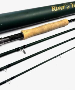   River Test 9' 6" RTX Trout Fly Rod Line #8 4 Piece With Bag & Tube