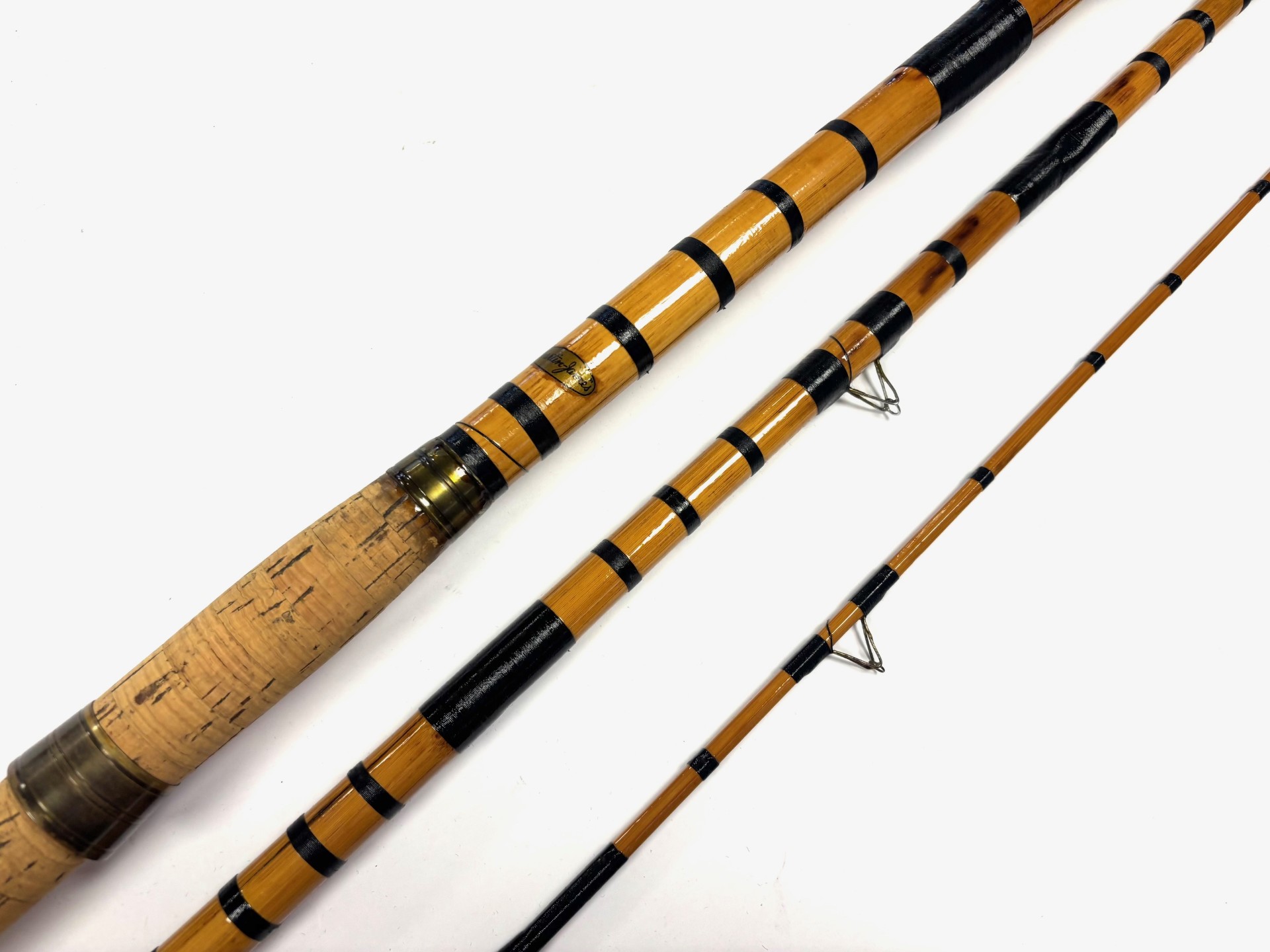 Martin James 14' 3 Piece Bamboo Cane Float Rod With Bag