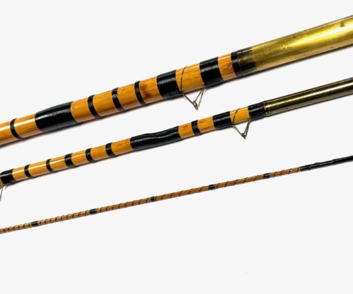   Martin James 14' 3 Piece Bamboo Cane Float Rod With Bag