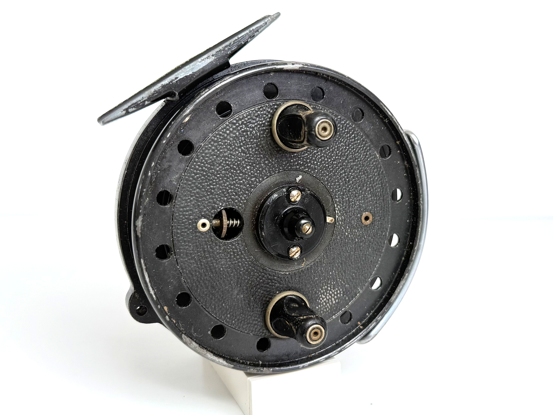 JW Youngs 4" Trudex Centrepin Trotting Reel With Box - Image 4
