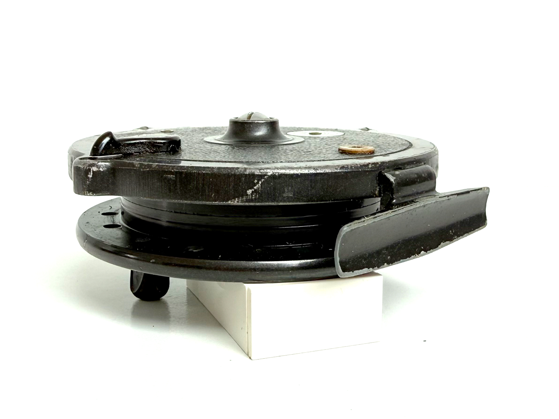 JW Youngs 4" Trudex Centrepin Trotting Reel With Box - Image 5