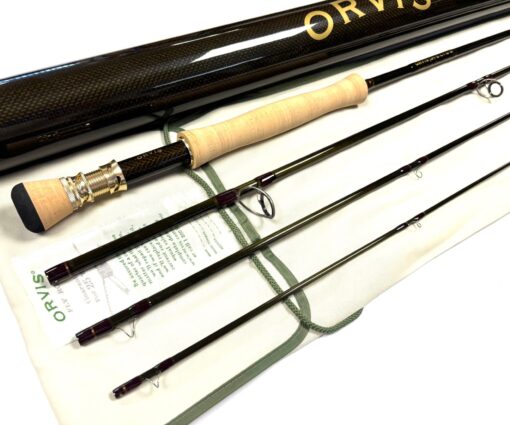   Orvis ZG Helios Tip Flex 9′ Line #10 Trout Fly Rod With Bag And Tube MINT