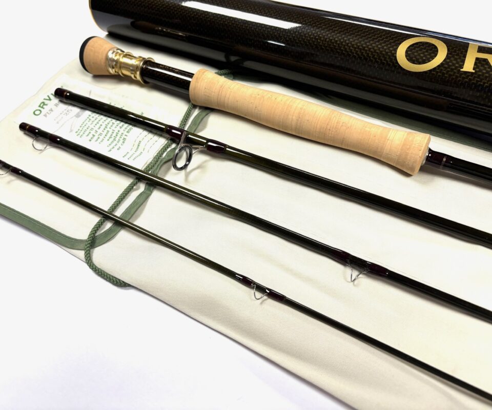   Orvis ZG Helios Tip Flex 9′ Line #10 Trout Fly Rod With Bag And Tube MINT