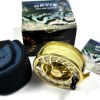 Orvis Mirage V Gold Fly Reel With Line #8-11, Pouch & Box