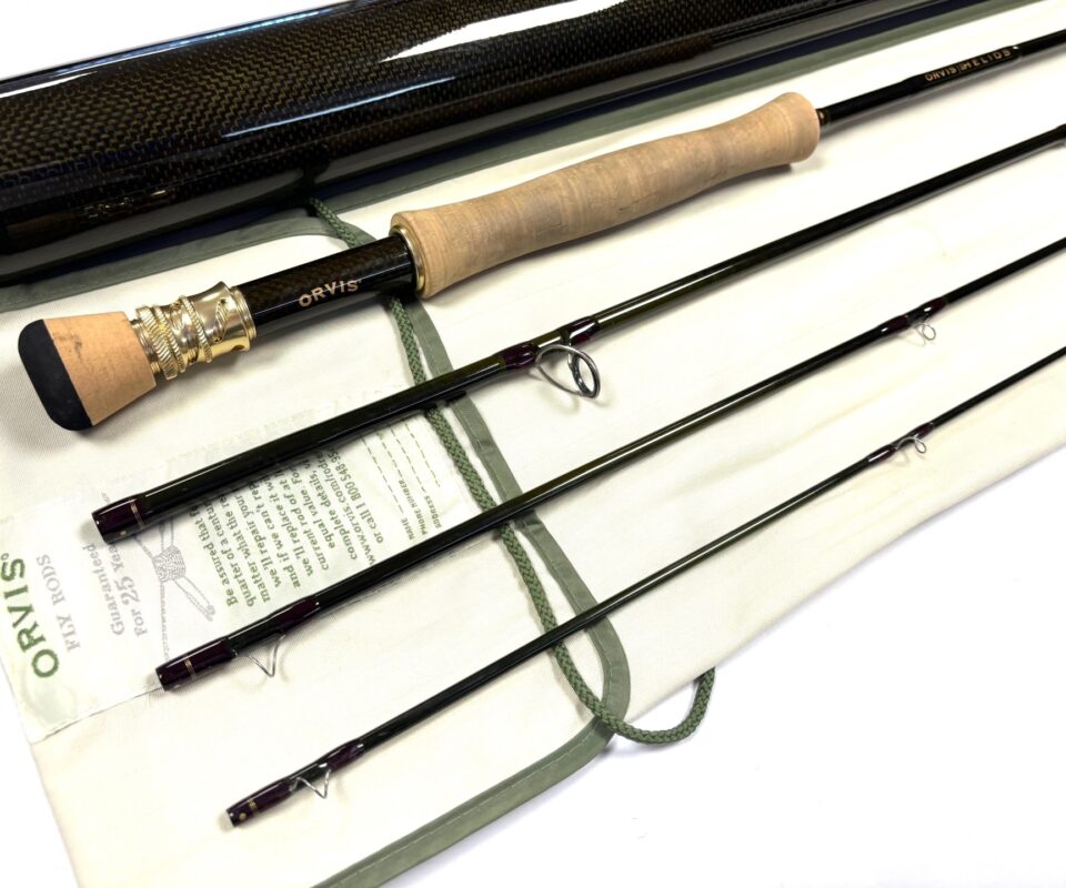   Orvis ZG Helios Mid Flex 9′ Line #6 Trout Fly Rod With Bag And Tube FINE