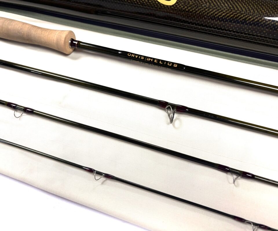   Orvis ZG Helios Mid Flex 9′ Line #6 Trout Fly Rod With Bag And Tube FINE