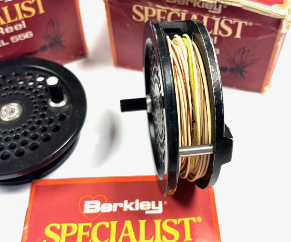   Berkley 556 Trout Fly Reel With Spare Spool & Boxes