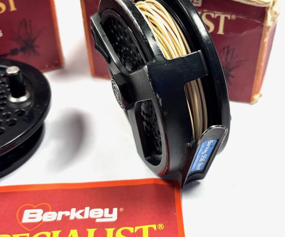   Berkley 556 Trout Fly Reel With Spare Spool & Boxes