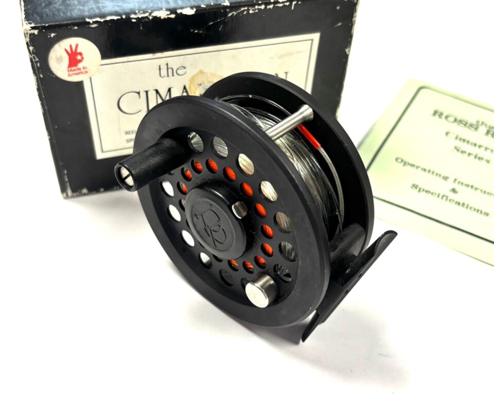   The Ross Reel Cimarron Series C1 With 3 Spare Spools & Box