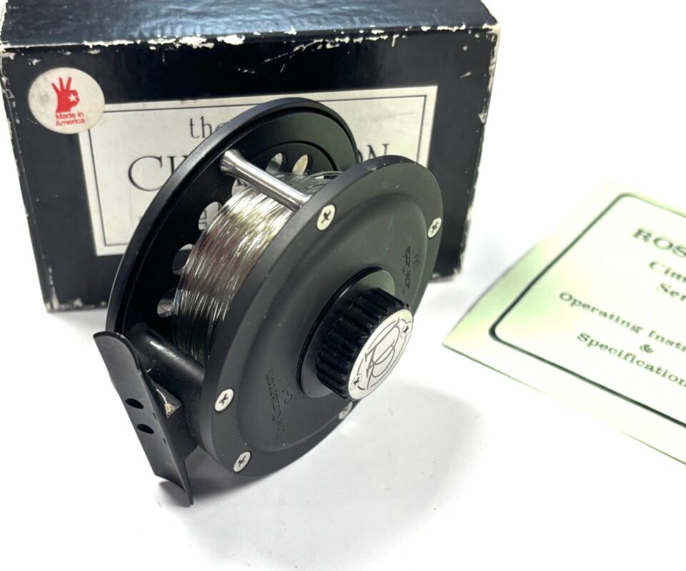   The Ross Reel Cimarron Series C1 With 3 Spare Spools & Box