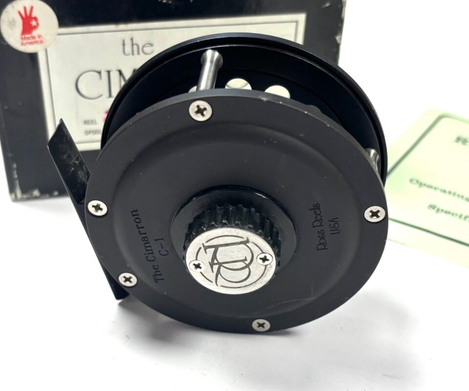   The Ross Reel Cimarron Series C1 With 3 Spare Spools & Box