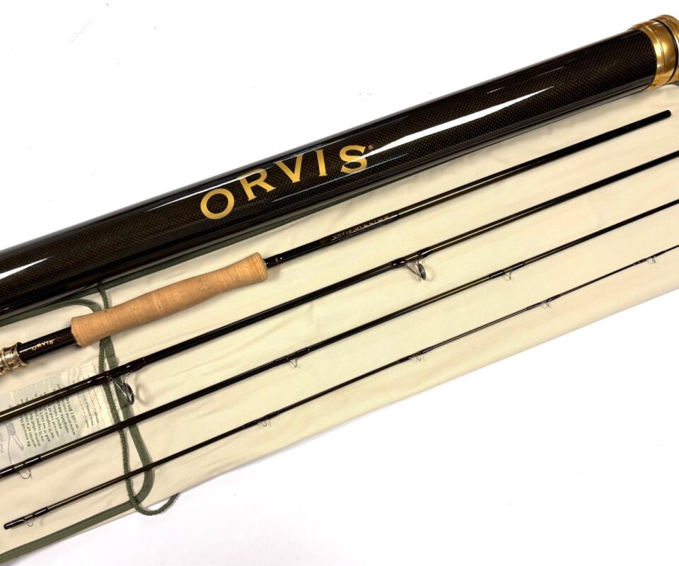   Orvis ZG Helios Tip Flex 9' Line #8 Trout Fly Rod With Bag And Tube MINT