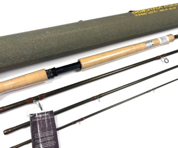   Scierra Matuka 12’ 9” 4 Piece Graphite Salmon Switch Fly Rod Line #8/9 MINT