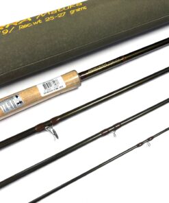   Scierra Matuka 12’ 9” 4 Piece Graphite Salmon Switch Fly Rod Line #8/9 MINT