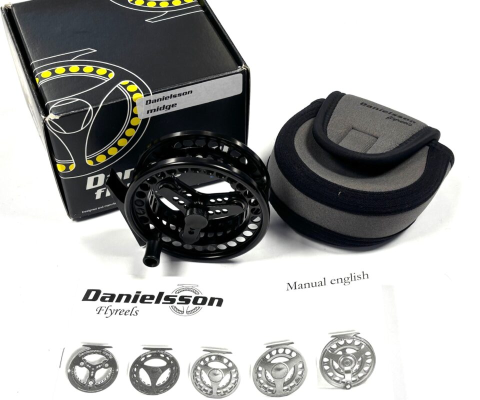   Danielsson Midge Reel 3.25″ Trout Fly Reel With Instructions & Box