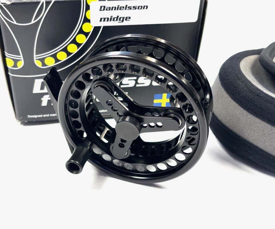   Danielsson Midge Reel 3.25″ Trout Fly Reel With Instructions & Box