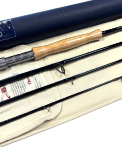   Orvis T3 9' 4 piece graphite travel trout fly rod #11  bag & alloy tube, salt or freshwater 6 1/8oz MINT