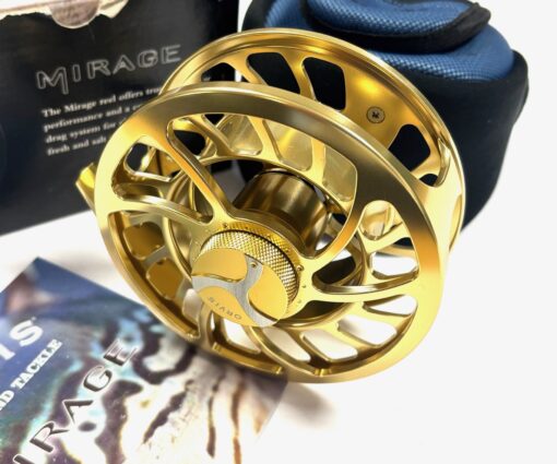   Orvis Mirage V Gold Fly Reel With Line #8-11 Pouch & Box